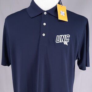 NEW North Carolina Tar Heels UNC Polo Golf Shirt Men’s Large Embroidered Logo